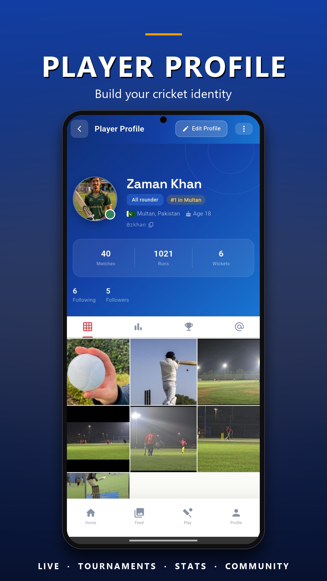 Player profile